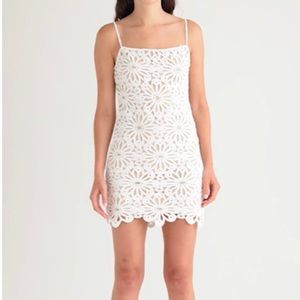 Steve Madden Daisy Dress Optic White